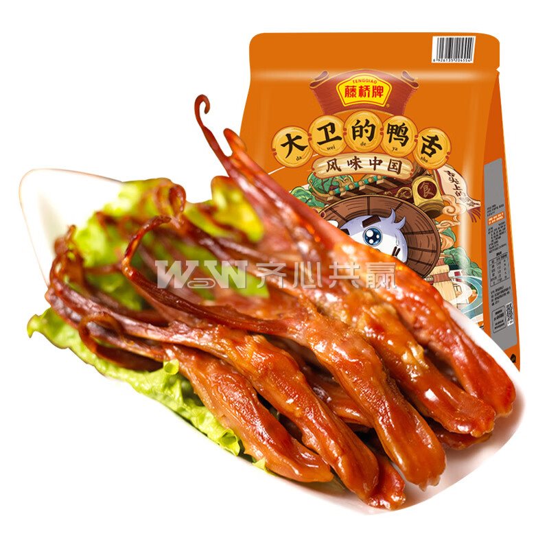 藤桥牌 428g/袋 独立包装 酱香味 大卫的鸭舌