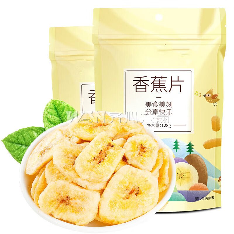 广达 500g/组 约30小包 散装 香蕉片组合