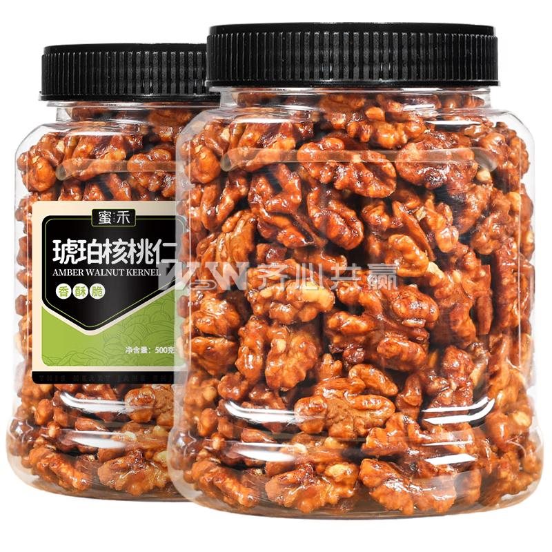 蜜禾 500g/罐 琥珀核桃仁
