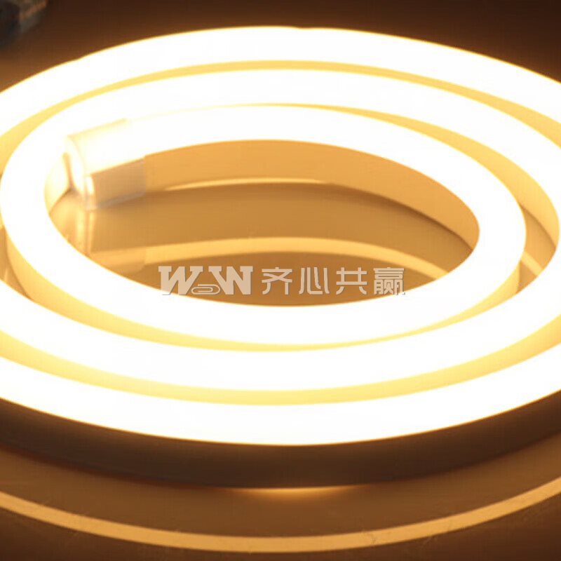 贝工 长10米 6W 120珠 暖光 可裁剪 120度发光 LED软硅胶灯带