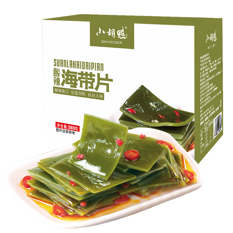 小胡鸭 380g/盒 独立包装 酸辣海带片