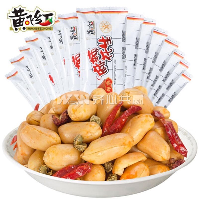 黄飞红 3kg/箱 独立包装 麻辣花生