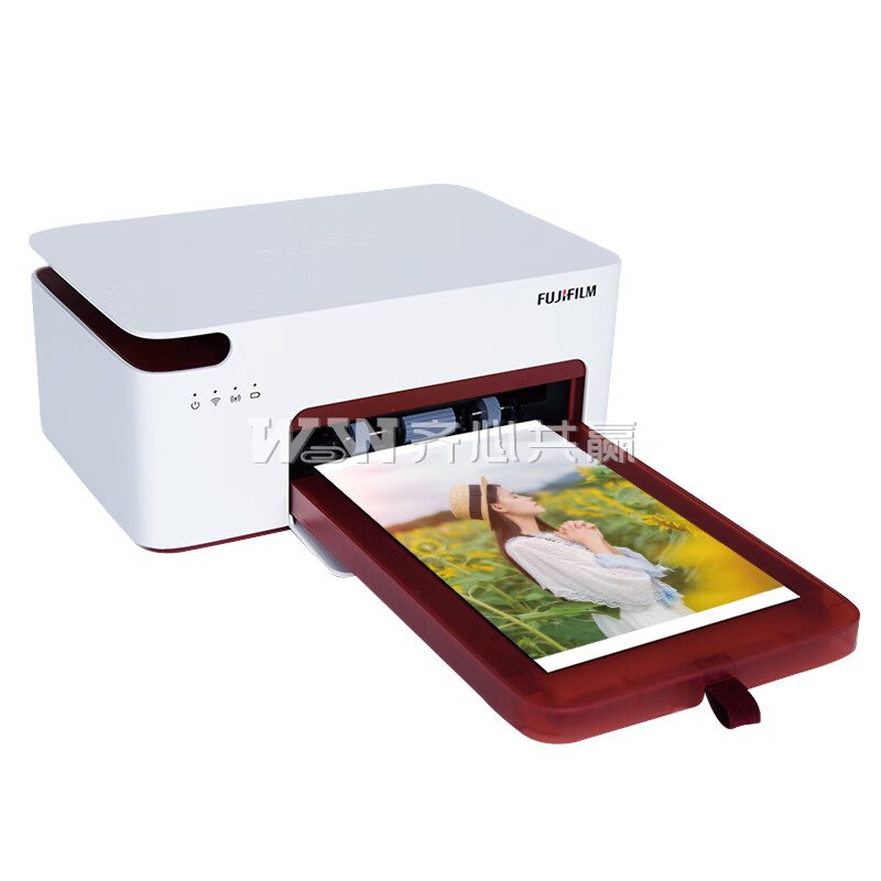 富士胶片Fujifilm PSC2D 小俏印二代 充电款 冰雪白 数码照片打印机