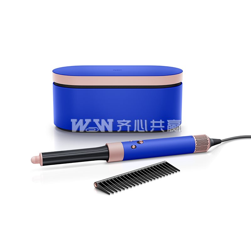 戴森Dyson Airwrap HS05 雾粉星云蓝 长发版 多功能美发造型器套装