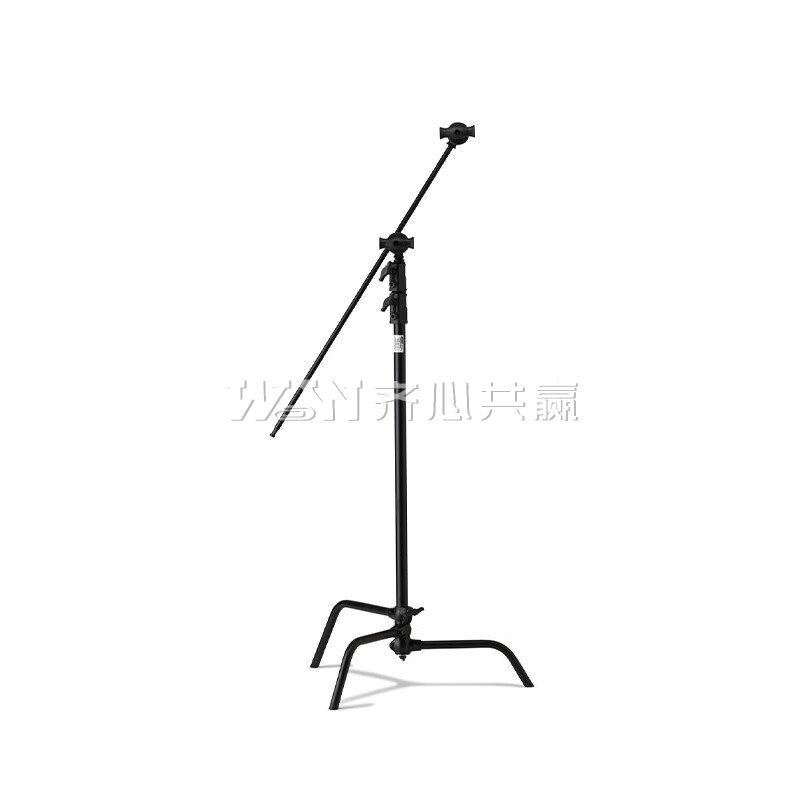 KUPO CS-40MKB 40寸 高:134-323cm 含臂腿头 黑色 C型魔术腿灯架组套