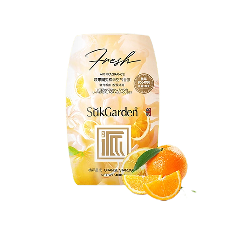 蔬果园SukGarden 400ml/瓶 橘彩星光 变格派空气香氛