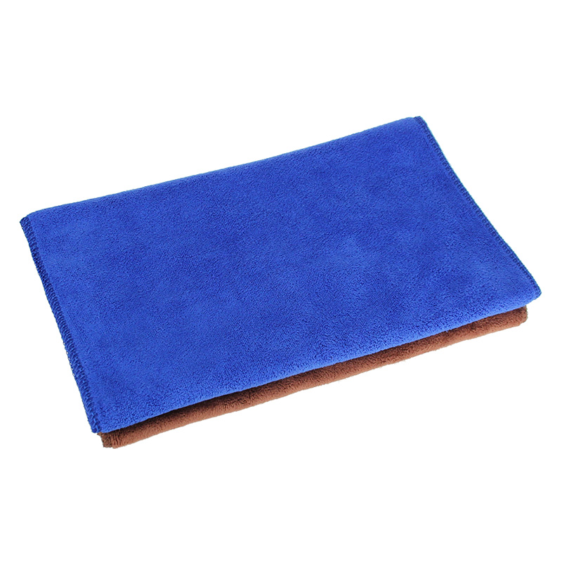 天气不错 30*70cm 2条/组 蓝色+咖啡色 超细纤维抹布