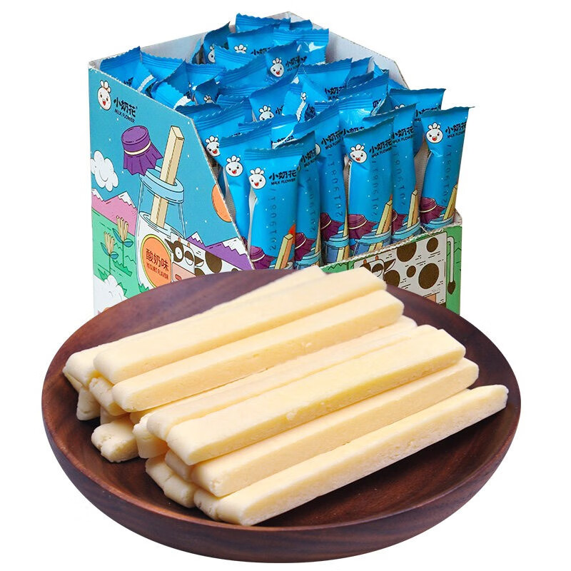 小奶花 410g/盒 50支独立装 酸奶味 来一根牛奶条