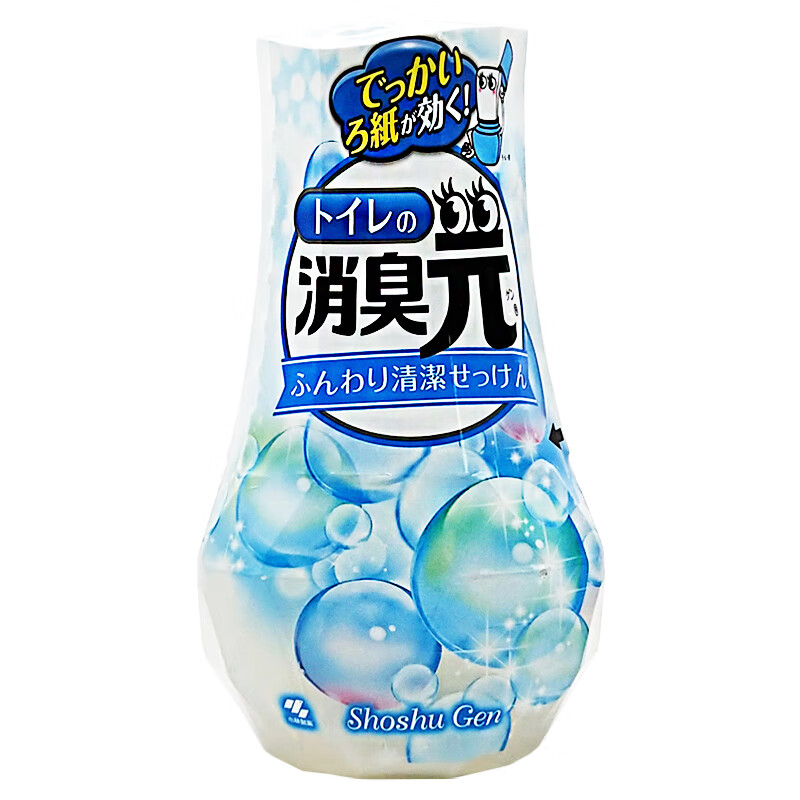 小林制药Kobayashi 400ml/瓶 洁净皂香 厕所款 消臭元/芳香剂