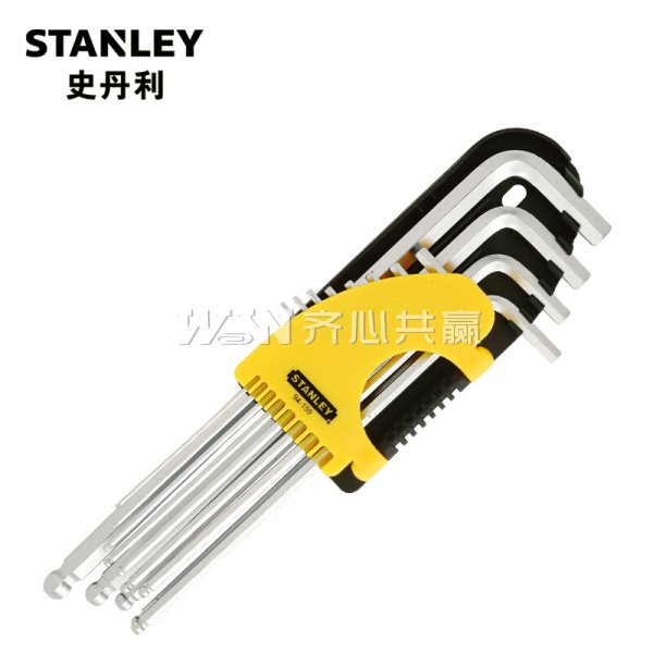 史丹利Stanley 94-159-23 12件/套 英制加长球头内六角扳手套装