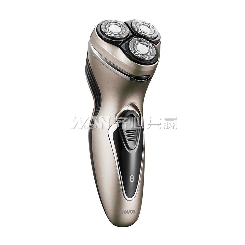 奔腾Povos PQ7500 黑色 三刀头 充电款 电动剃须刀