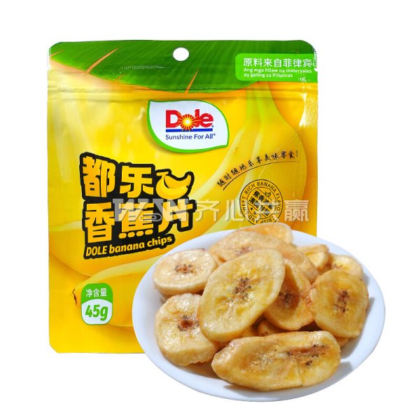 都乐Dole 45g*20袋/盒 香蕉片