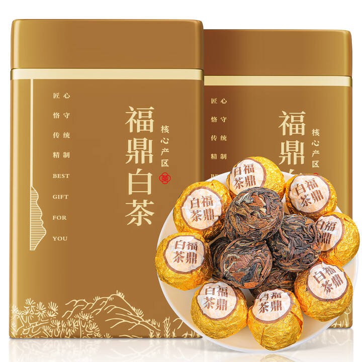 陈一凡 250/罐 2罐/组 锡纸独立包装 福鼎白茶
