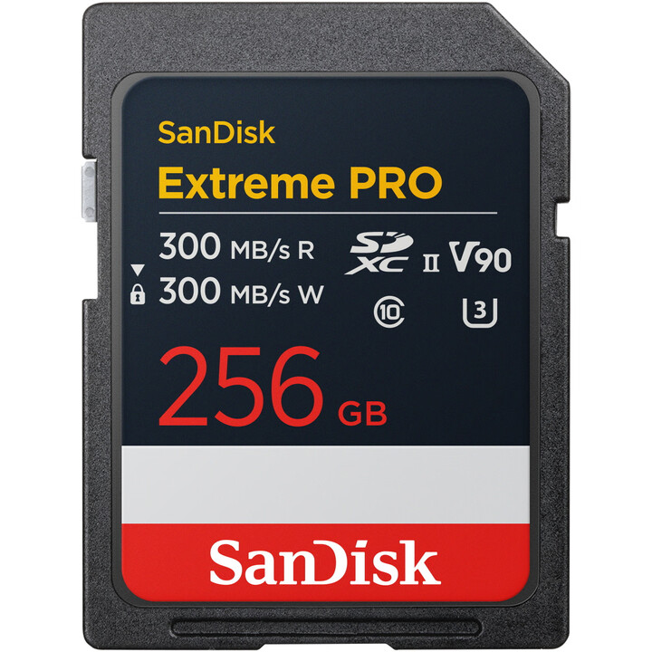 闪迪SanDisk SDSDXDM-256G-ZN4IN 256GB V90 U3 CLASS10 SD内存卡