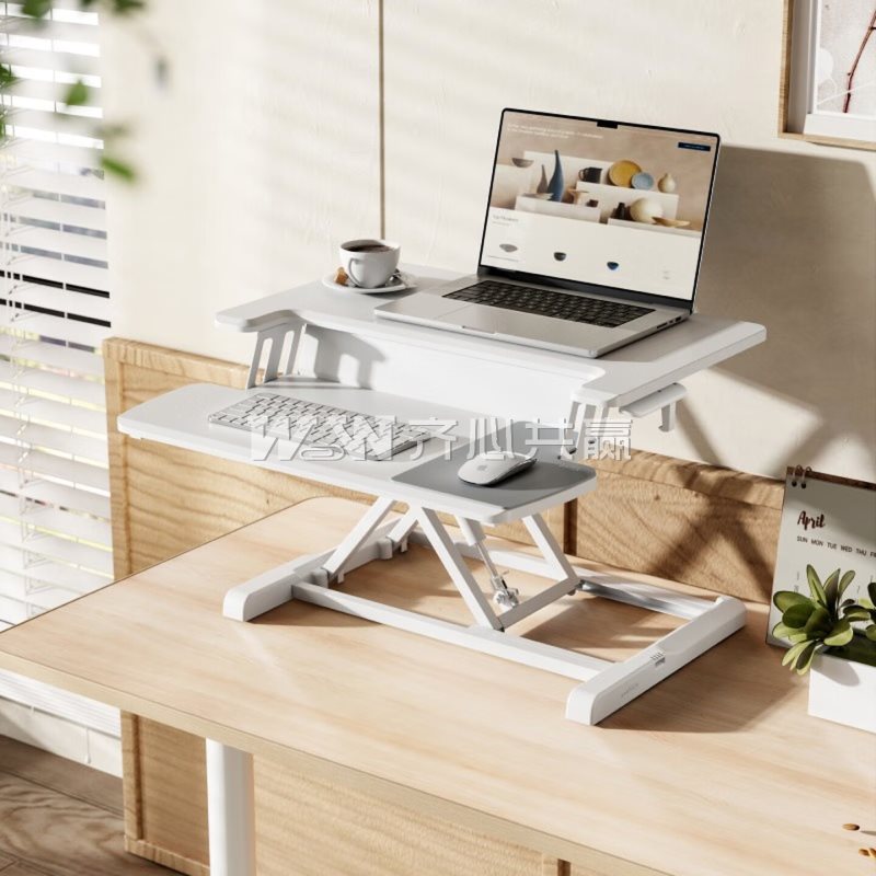 北弧Brateck D460 650*615*435mm 承重15kg/2kg 白色 可升降工作台