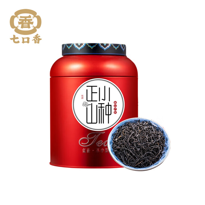 七口香 250g/罐 梅瓶铁罐 正山小种 红茶
