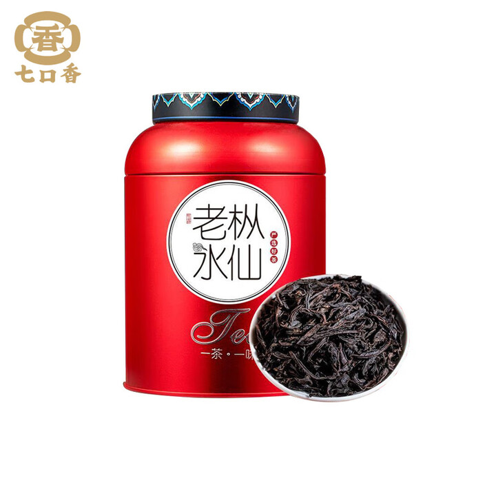 七口香 200g/罐 梅瓶铁罐 老枞水仙 乌龙茶
