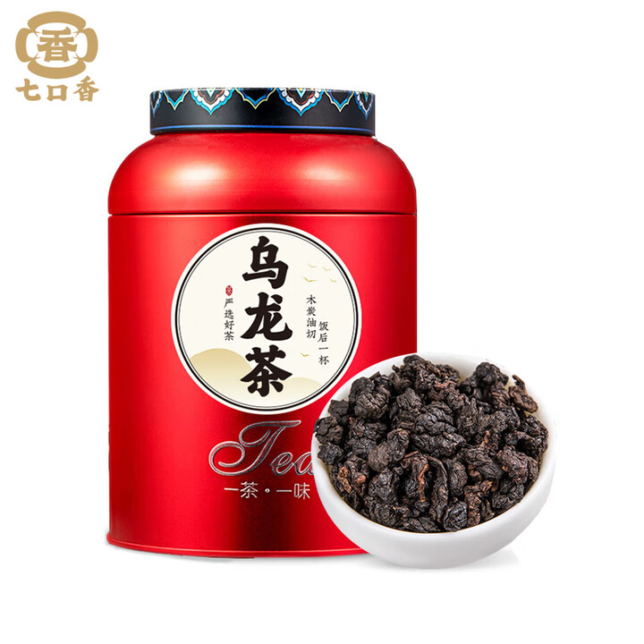 七口香 250g/罐 梅瓶铁罐 乌龙茶