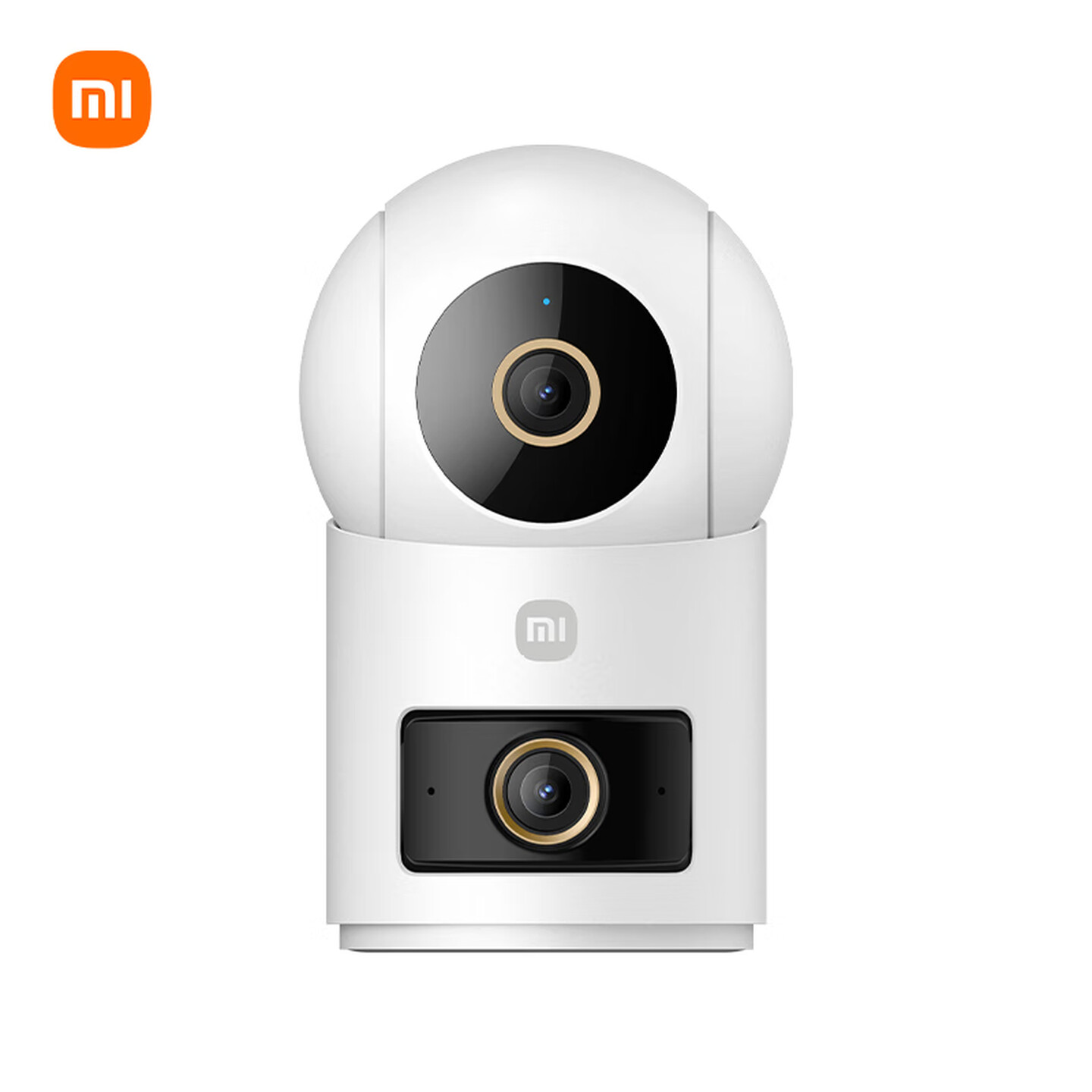 小米Mi MJSXJ29CM 双摄版 3K 双500万像素 白色 智能摄像机4(含128G存储卡1张)