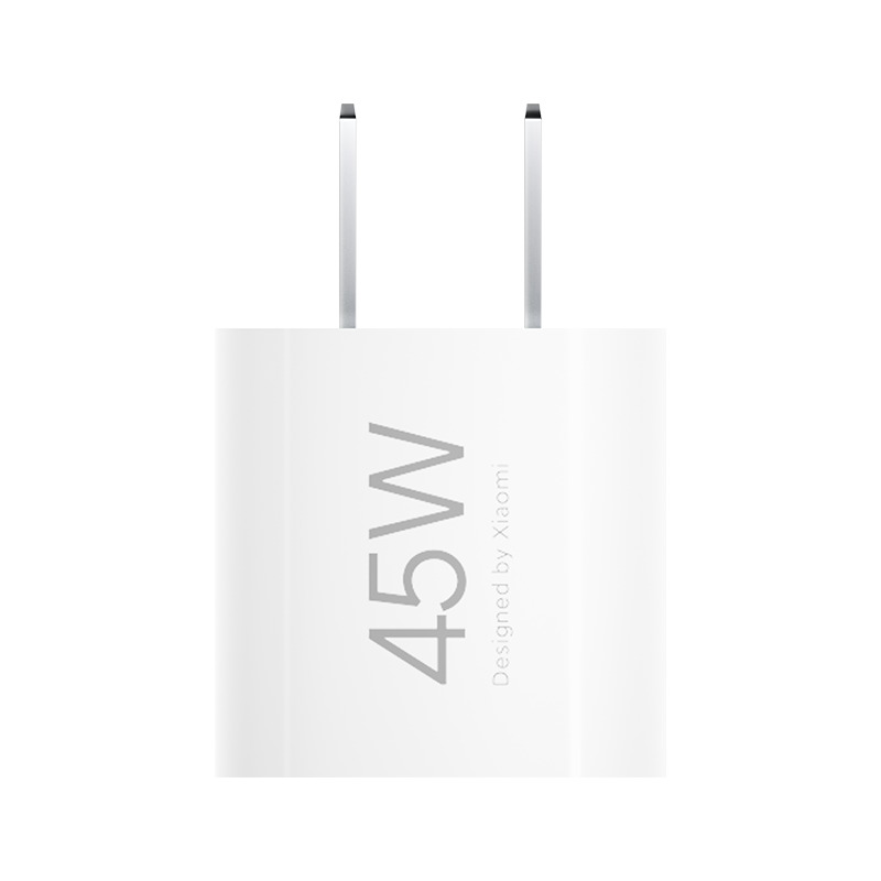 小米Mi MDY-17-EA 45W 含双C口数据线 白色 USB-C小布丁充电器套装