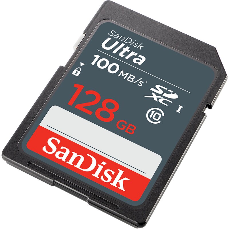闪迪 SDSDUNB-128G-ZN3IN 128G U1 C10 读速100MB/s 至尊高速 SDHC/SDXC(SD)存储卡