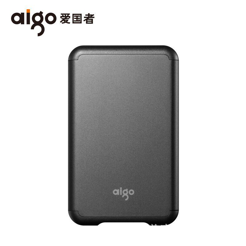 爱国者aigo S7 500GB Type-C接口 USB3.2 深空灰 移动固态硬盘