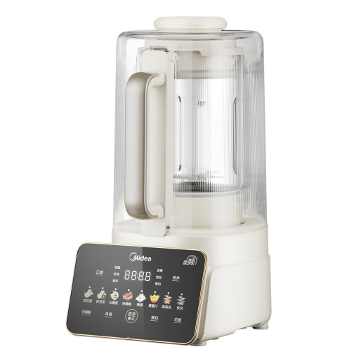 美的Midea MJ-FC12 1.6L 800W 变频轻音款 白色 破壁机