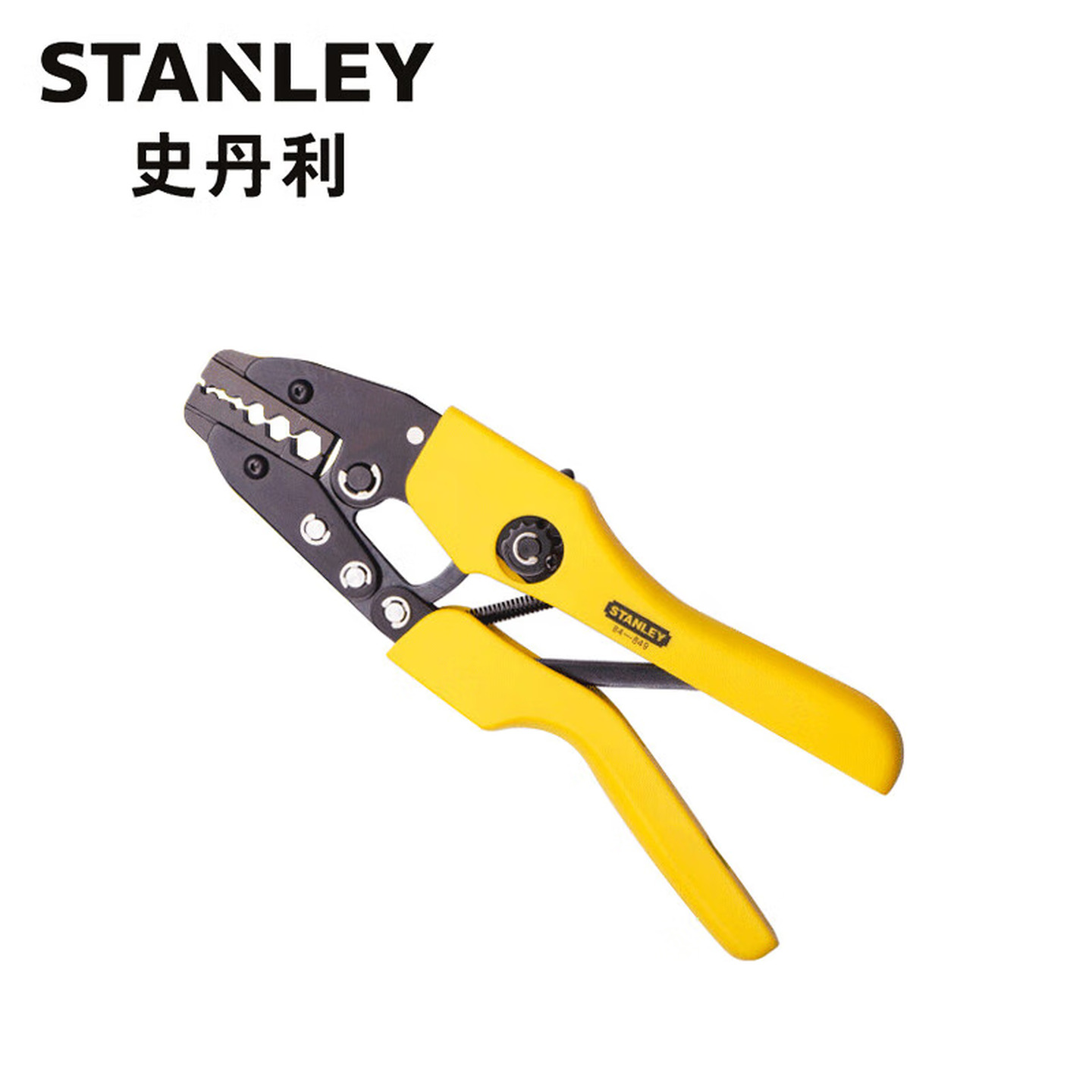 史丹利Stanley 84-849-22 长240mm A系列 黄柄 同轴端子压接钳