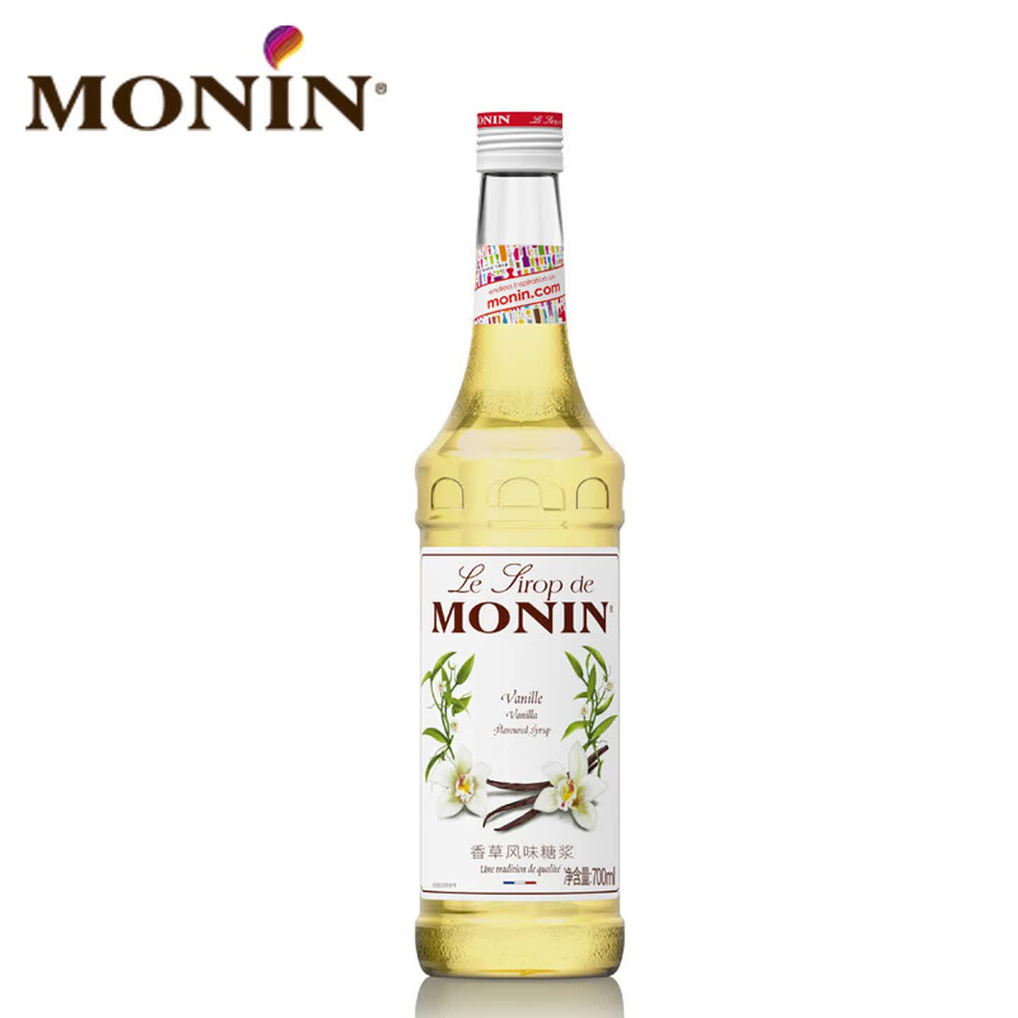 莫林Monin 700ml/瓶 香草风味 糖浆