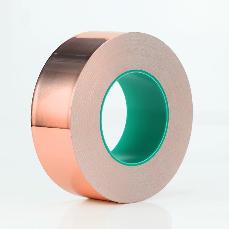 米乐奇 50mm*25米/卷 厚0.06mm 双面导电铜箔胶带