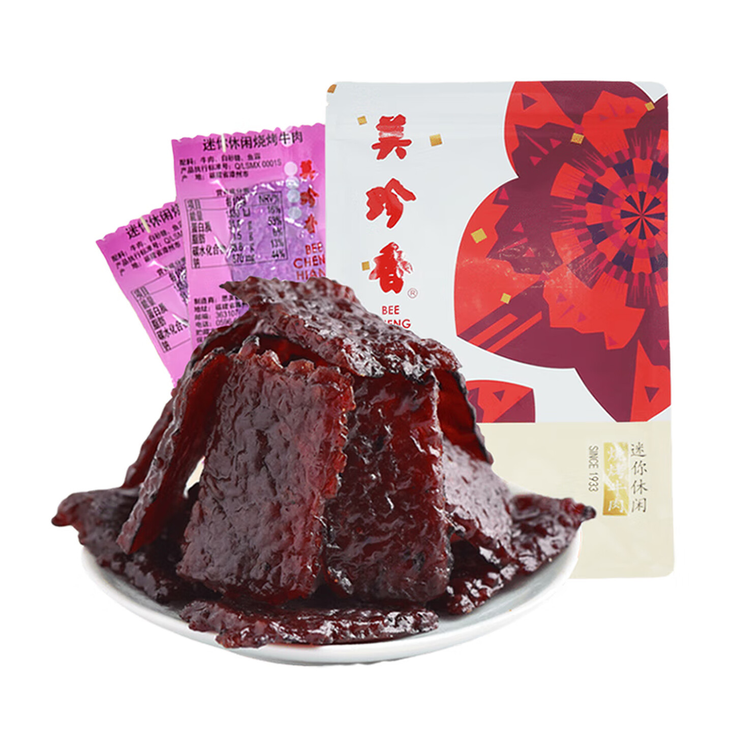 美珍香 200g/包 独立包装 迷你休闲烧烤牛肉