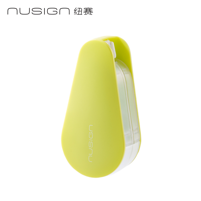 得力Deli 纽赛 NS227 5mm*12m/个 青柚绿 旋转水滴修正带