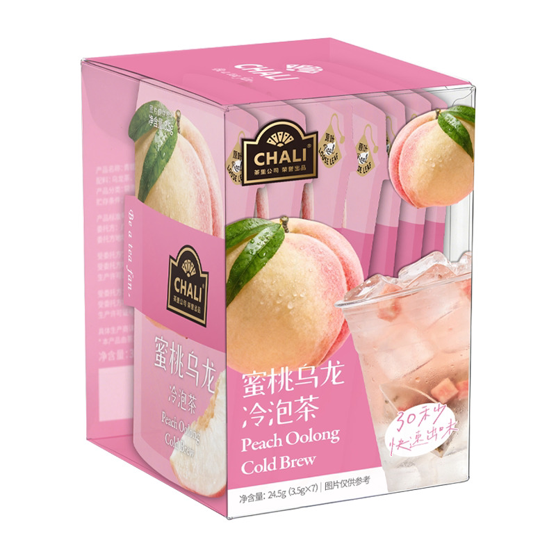 茶里ChaLi 3.5g*7包/盒 独立包装 蜜桃乌龙冷泡茶CP01010341