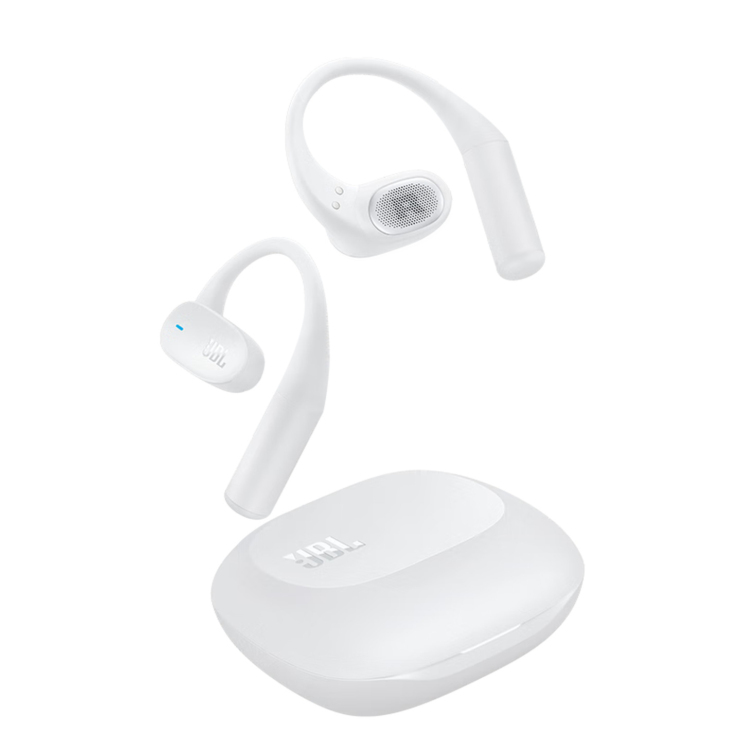 JBL Sense Lite 音悦圈舒适版 珍珠白 挂耳式无线蓝牙耳机