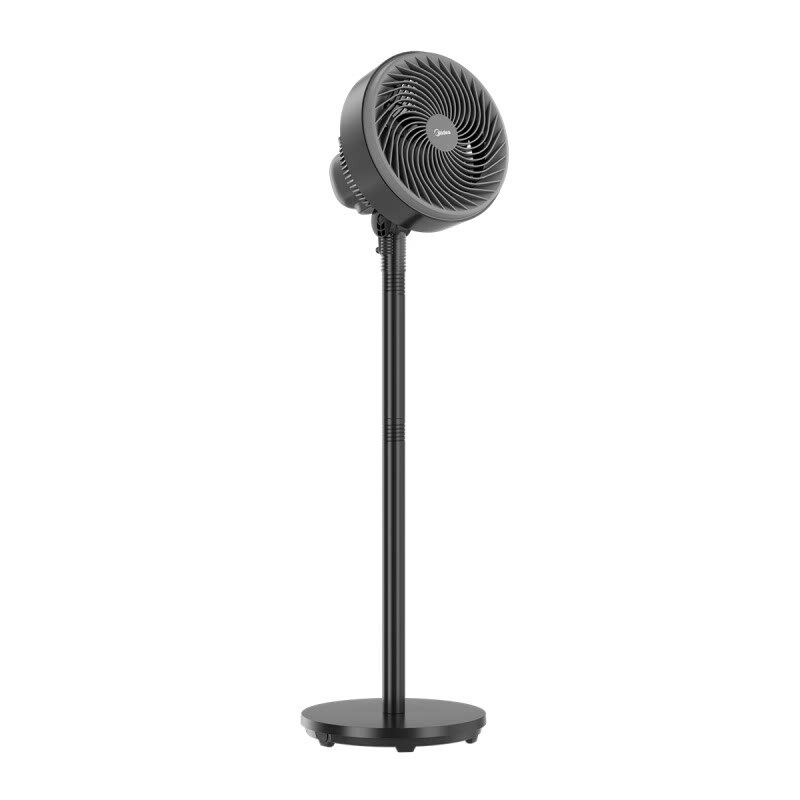 美的Midea GAH20AB 30W 五叶 3档 黑色 落地循环扇