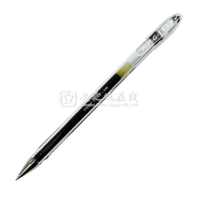 百乐Pilot G-1 BL-G1-5T-B 0.5mm 黑色 12支/盒 水笔