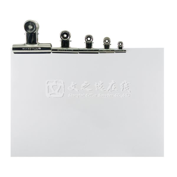 卓联 ZL-1075 75mm 6个/包 白钢夹