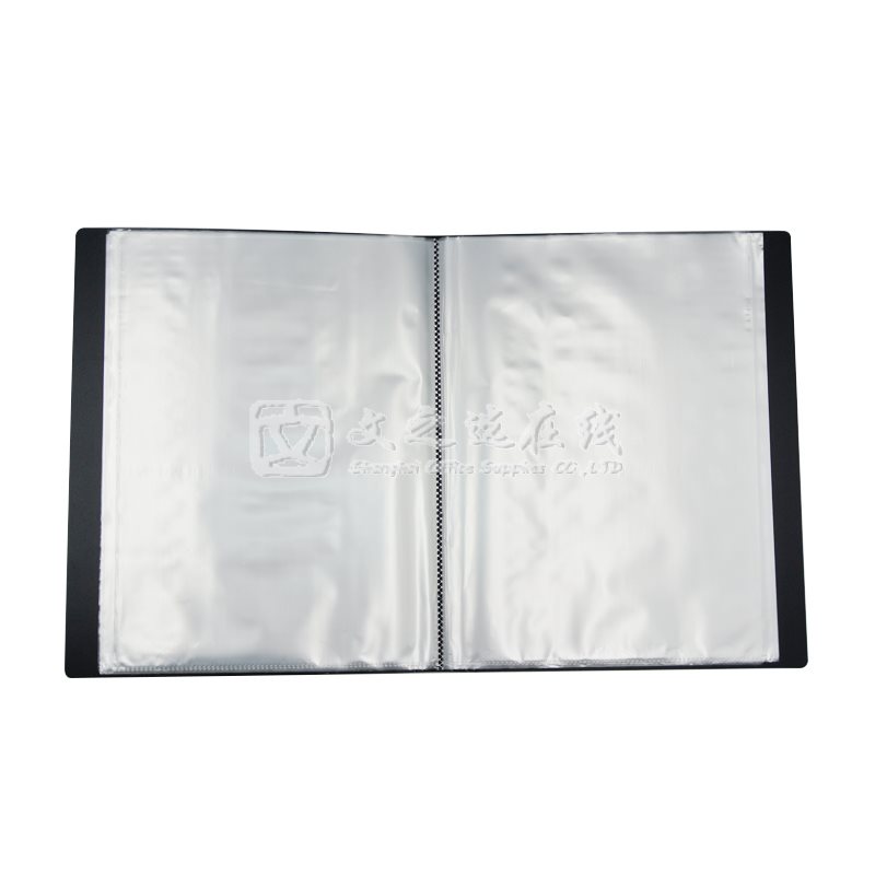 卓联 80AK-1 A4 黑色 6本/盒 80页 资料册加外壳