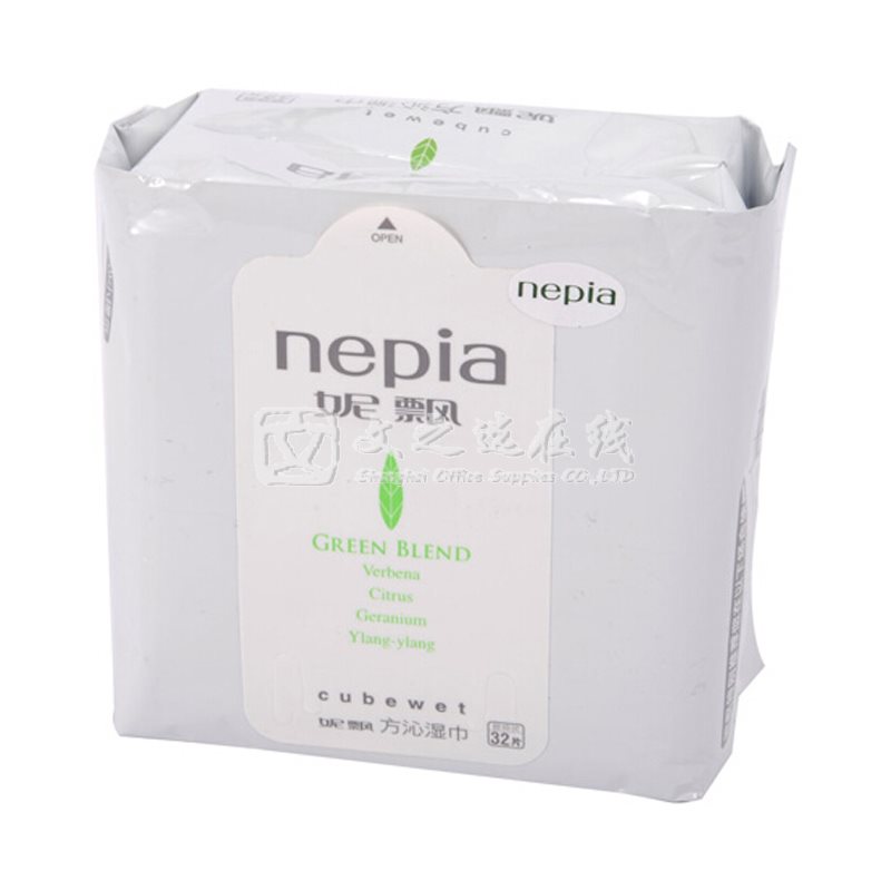 妮飘Nepia WFR32 32抽 方沁湿纸巾替芯