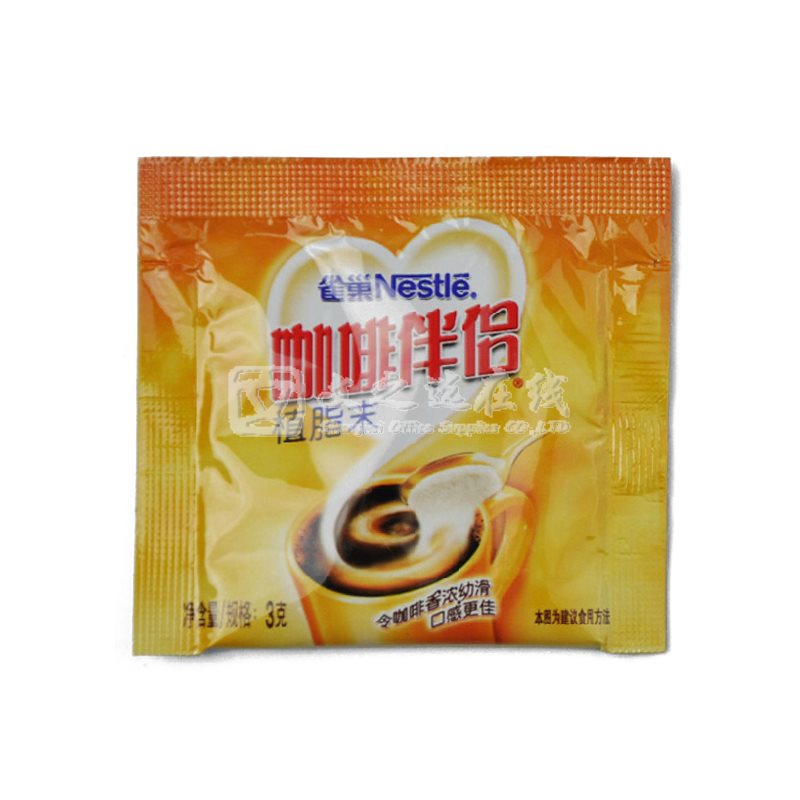 雀巢Nestle 咖啡伴侣 3g*100袋/包 10包/箱 植脂末