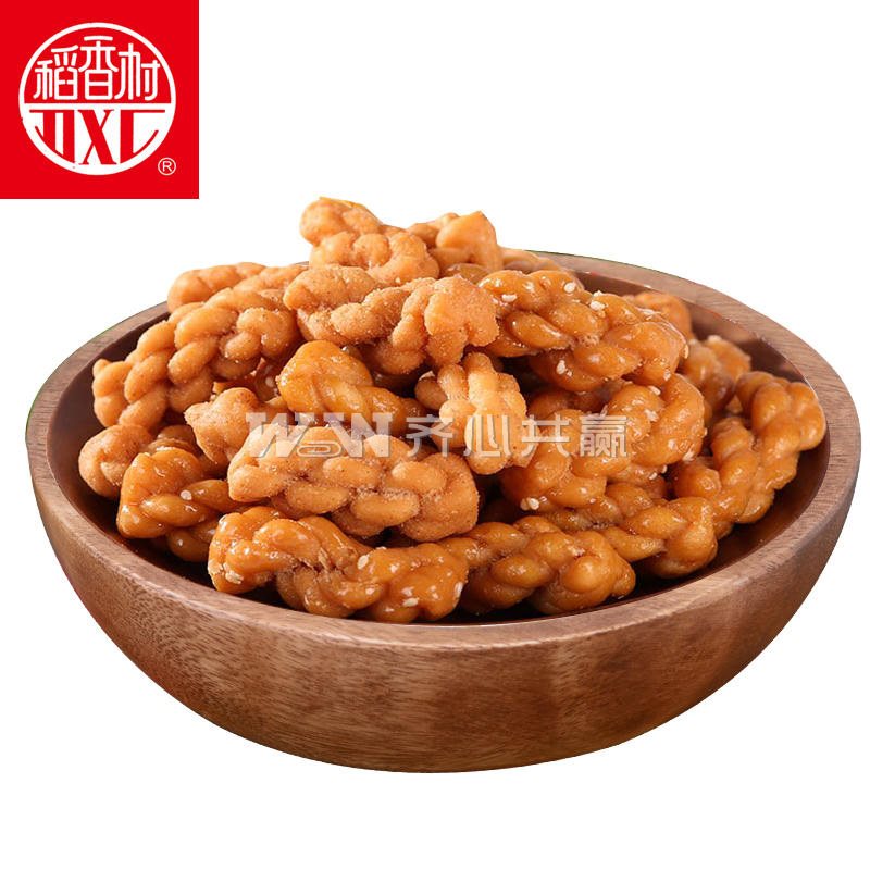 稻香村 1000g/组 黑糖口味 小麻花