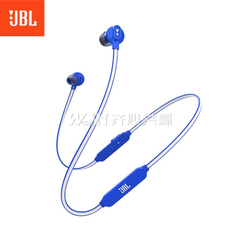 JBL C135BT 蓝色 颈挂式 入耳蓝牙耳机