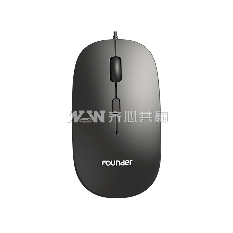 方正Founder M100 经典黑 有线鼠标